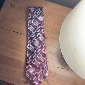 Liz Claiborne Red White & Blue Tie